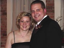 Devin with sister bridesmaid, Karin Shifflette